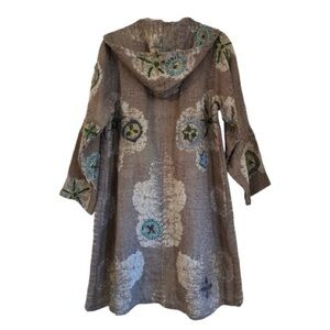 NWT | Baba | Embroidered Wool Jacket / Coat | One Size
